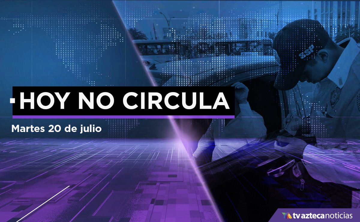 Hoy No Circula para el martes 20 de julio en CDMX y Edomex - Vimarsana News